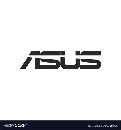 Asus logo icon Royalty Free Vector Image - VectorStock