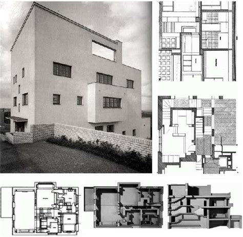 Adolf Loos Muller House Plan