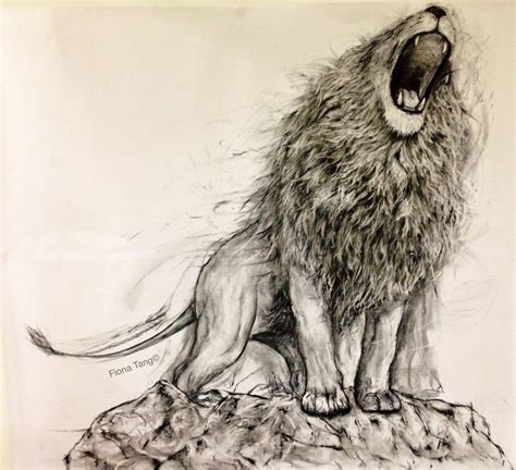 Lion Roar Drawing at GetDrawings | Free download