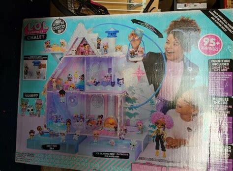 LOL Surprise Winter Disco Chalet Doll House with 95+ surprises New in box. | in Hastings, East ...