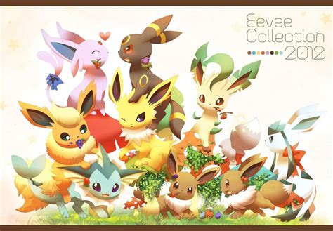 Pokemon Eevee Evolution Wallpaper