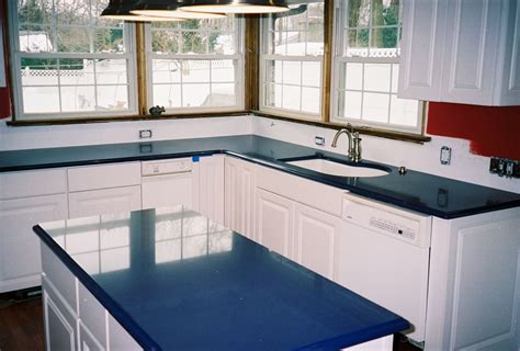 The Beauty Of Blue Kitchen Countertops - Kitchen Ideas