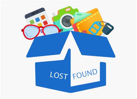 Lost & Found , Free Transparent Clipart - ClipartKey