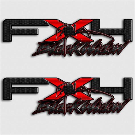 FX4 Black Widow Spider | Custom Ford F150 Truck Decals