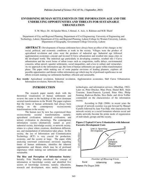 (PDF) ENVISIONING HUMAN SETTLEMENTS IN THE INFORMATION AGE AND THE ...