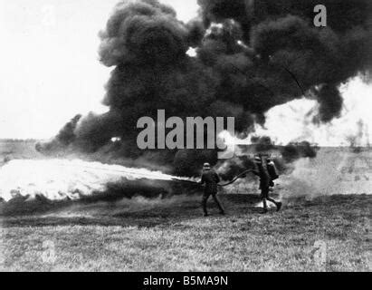 German flamethrower WWI Stock Photo: 66063422 - Alamy