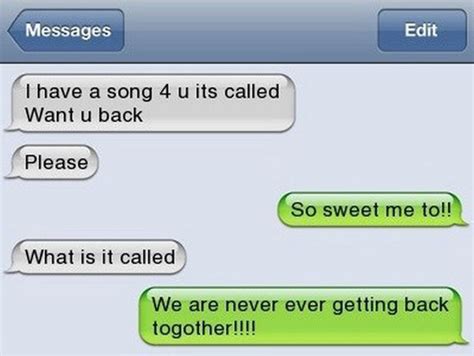 Team Jimmy Joe — 32 Funniest Break Up Texts, Comebacks & Ex...