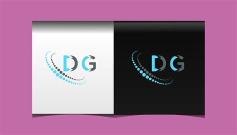 DG letter logo creative design. DG unique design. 15629869 Vector Art at Vecteezy