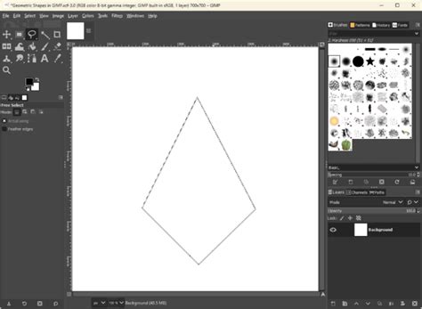 3 Ways to Make Geometric Shapes in GIMP (With Steps)