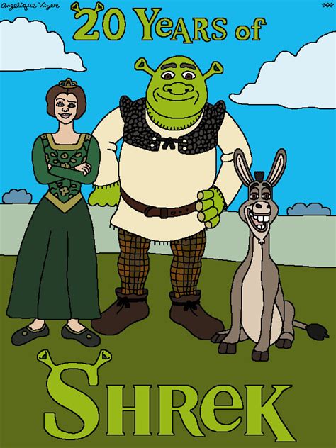 Teenage Shrek Concept Art