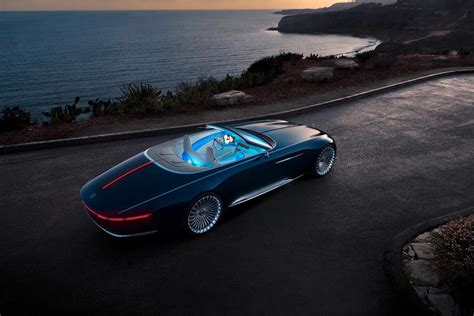 Monumental Vision Mercedes-Maybach 6 Cabriolet arrives at Pebble Beach