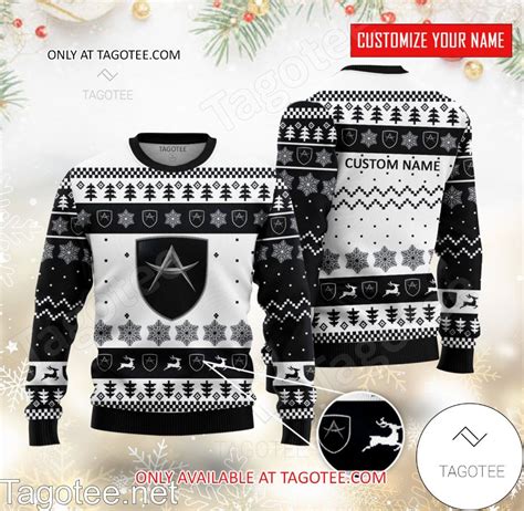 Apollo Automobil Logo Personalized Ugly Christmas Sweater - EmonShop - Tagotee