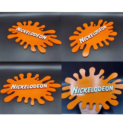 Nickelodeon Orange Splat Logo