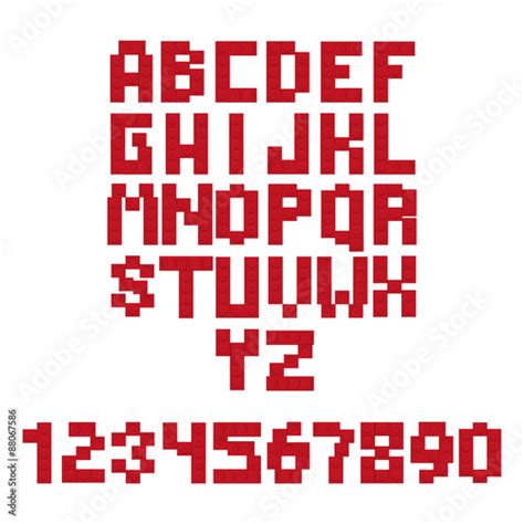 Lego Font Svg