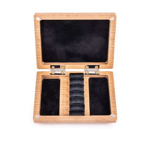 Wooden Oboe Reed Case for 6 reeds - Fox Products