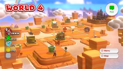 World 4 (Super Mario 3D World) - Super Mario Wiki, the Mario encyclopedia