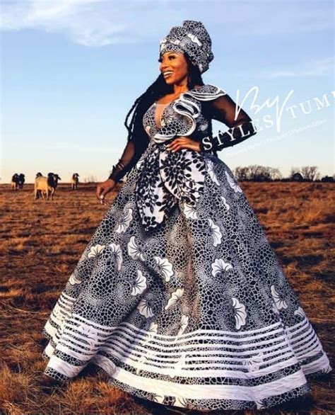 Xhosa Wedding Dress prints 2021 Xhosa Wedding Dresses Traditional, South African Traditional ...