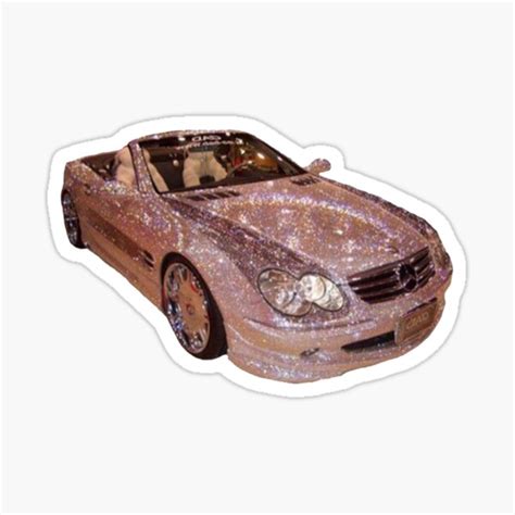 "glitter car y2k aesthetic" Sticker by yuhhstruly | Redbubble