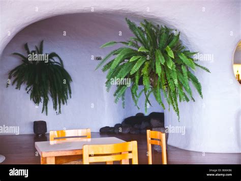 Interior of Mirador del Rio Stock Photo - Alamy