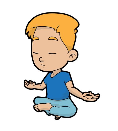 Meditation clipart calm boy, Meditation calm boy Transparent FREE for download on WebStockReview ...