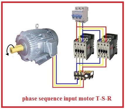 Electrical and Electronics Engineering: Forward Reverse Three Phase Motor Wiring Diagram