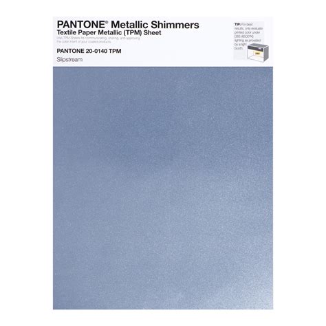 BUY Pantone Metallic Shimmer 20-0140 Slipstream