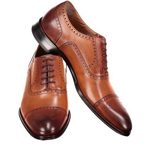 Mens Brown Leather Formal Shoes at Rs 800/pair in New Delhi | ID: 14114830762