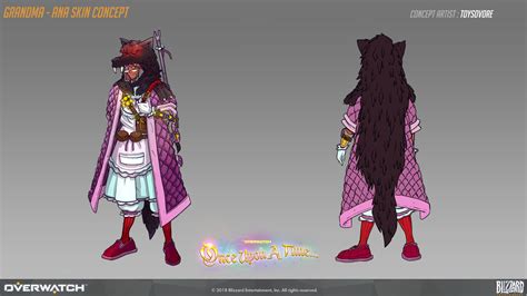 Toysovore ♣ - Overwatch Ana Skin Concept - Grandma