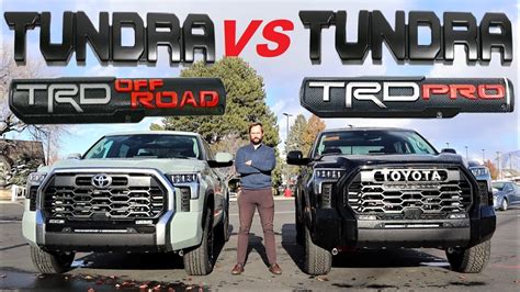 2023 Toyota Tundra TRD Off-Road VS 2023 Toyota Tundra TRD Pro: Is The ...