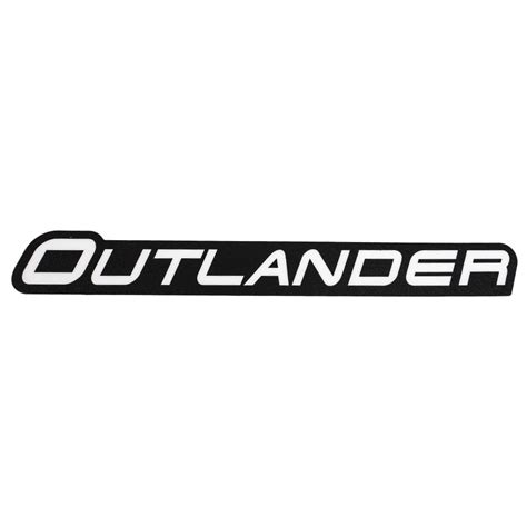 Can-Am 704902744 OEM Front Side "Outlander" Decal Outlander MAX 650 1000 - Walmart.com - Walmart.com