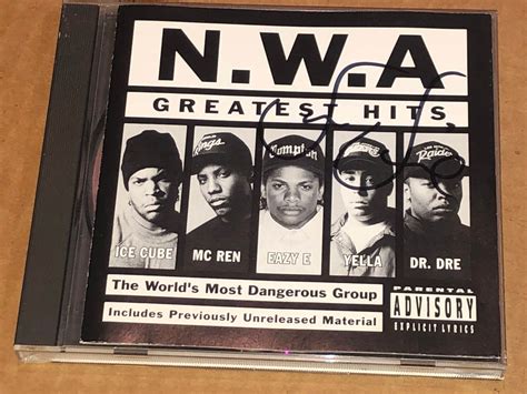 DR DRE Signed Autographed N.W.A Greatest Hits CD Booklet | Etsy