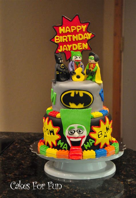 Batman Lego Cake - CakeCentral.com