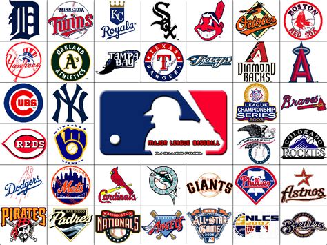 American Baseball Teams Logos images