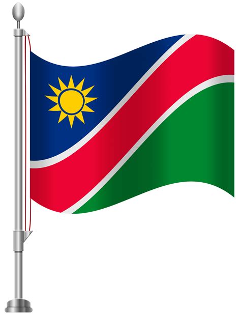 Namibia Flag PNG Clip Art - Best WEB Clipart