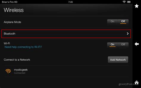 How To Connect a Bluetooth Keyboard to Kindle Fire HD | groovyPost