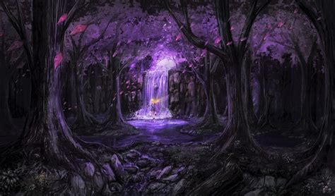 Purple Forest Wallpapers - Top Free Purple Forest Backgrounds - WallpaperAccess