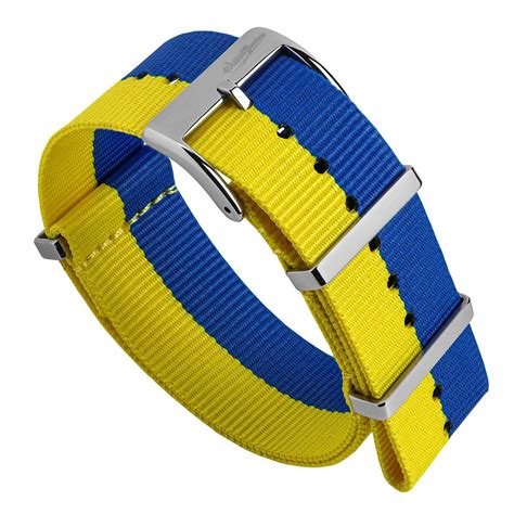 WatchGecko Classic NATO Watch Strap - Ukraine