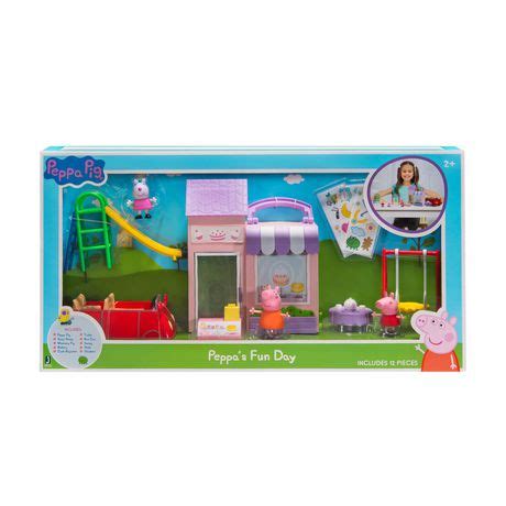 Peppa Pig Exclusive Fun Day Value Box Playset | Walmart Canada