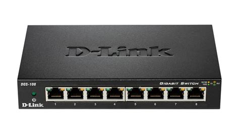 DGS-108 8-Port Gigabit Unmanaged Desktop Switch | D-Link