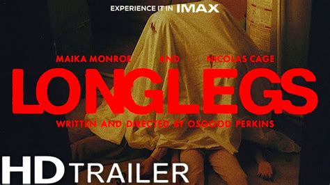 LONG LEGS TRAILER | Nicolas Cage | Maika Monroe | Alicia Witt | Long Legs Movie Trailer | # ...