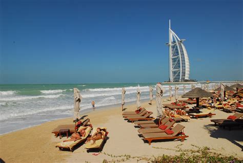 Lounging at the beach- The best beach hotels in Dubai - Dubai Blog