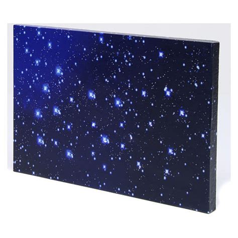 Starry sky with fibre optic lights for Neapolitan Nativity scene 30x20 cm | online sales on ...