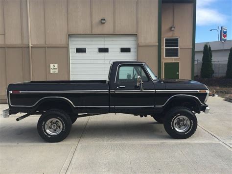 Good old classic 1979 Ford F 250 Ranger XLT lifted for sale