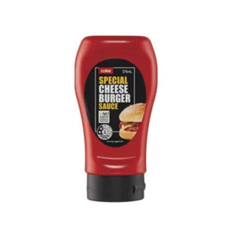 Buy Coles Special Cheeseburger Sauce 375mL Online | Worldwide Delivery ...