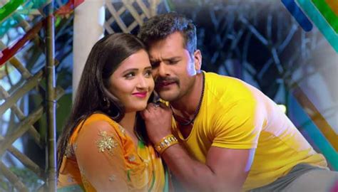 Khesari Lal Yadav and Kajal Raghwani's sizzling chemistry in viral ...