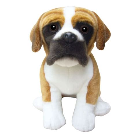 Boxer Dog soft plush toy| 30cm | toy dog | Faithful Friends Collectables