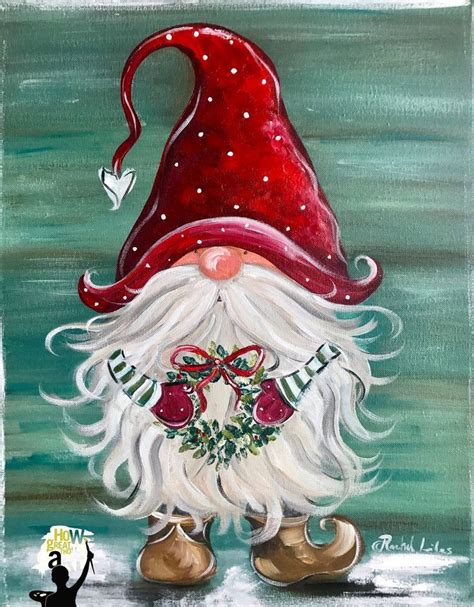 Pin by Stephanie Jones on painting | Christmas paintings, Holiday ...