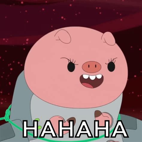 Laugh Pig GIF by Cartoon Hangover - Find & Share on GIPHY