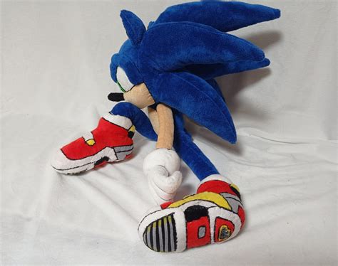 Custom Plush Just Like Sonic Adventure 2 With Soap Shoes - Etsy