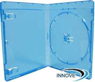 10mm Blu-ray DVD Cases, Clear Single or Double Bluray Cases